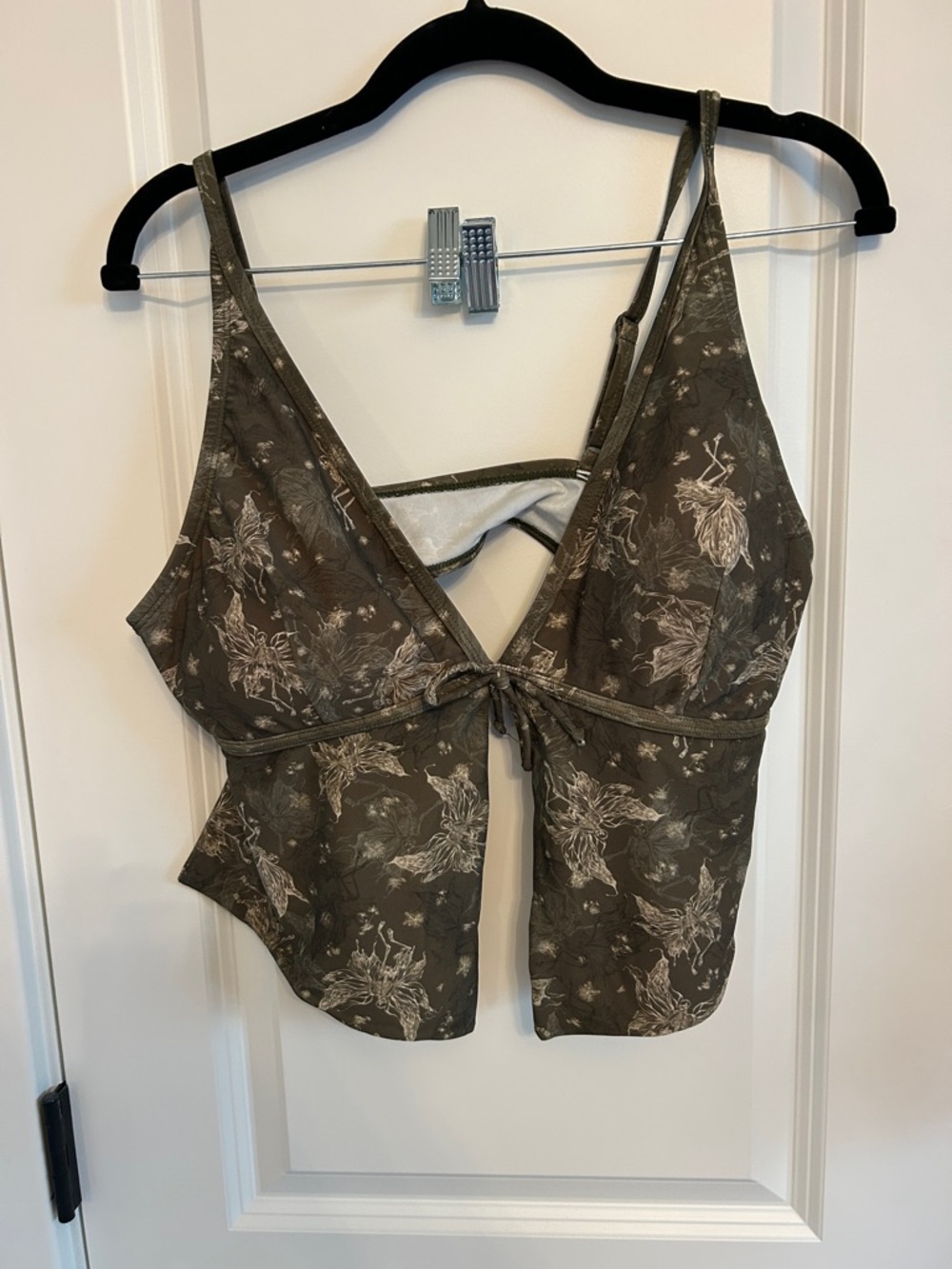 Hot Topic Skeleton Fairy Swim Top